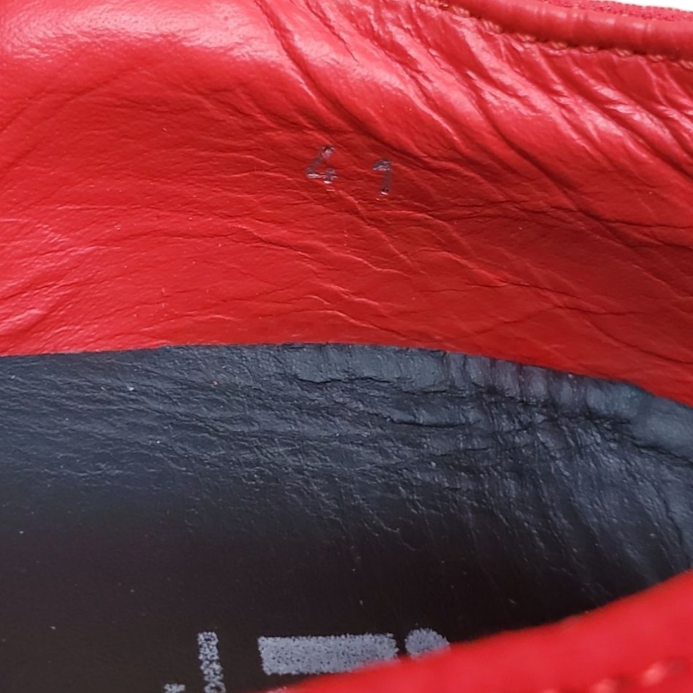 iRi WES I Red Low Top Sneaker | Red Women's Sneakers - Picture 10 of 11